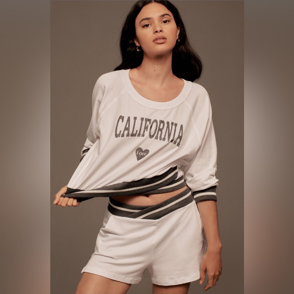 NWT Sundry California Heart Sweatshirt | XS